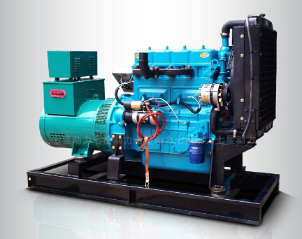 张家口上柴30kw大型柴油发二手电机组_COPY