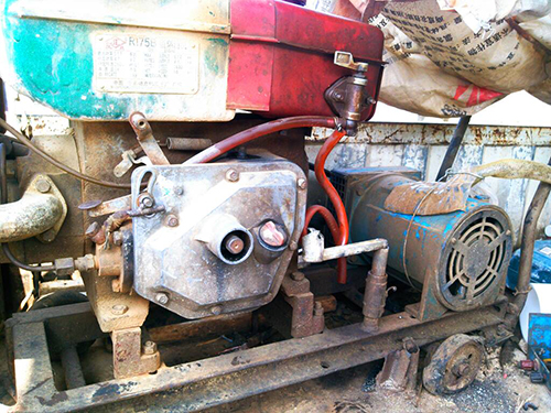 张家口单杠柴油机发电机出租